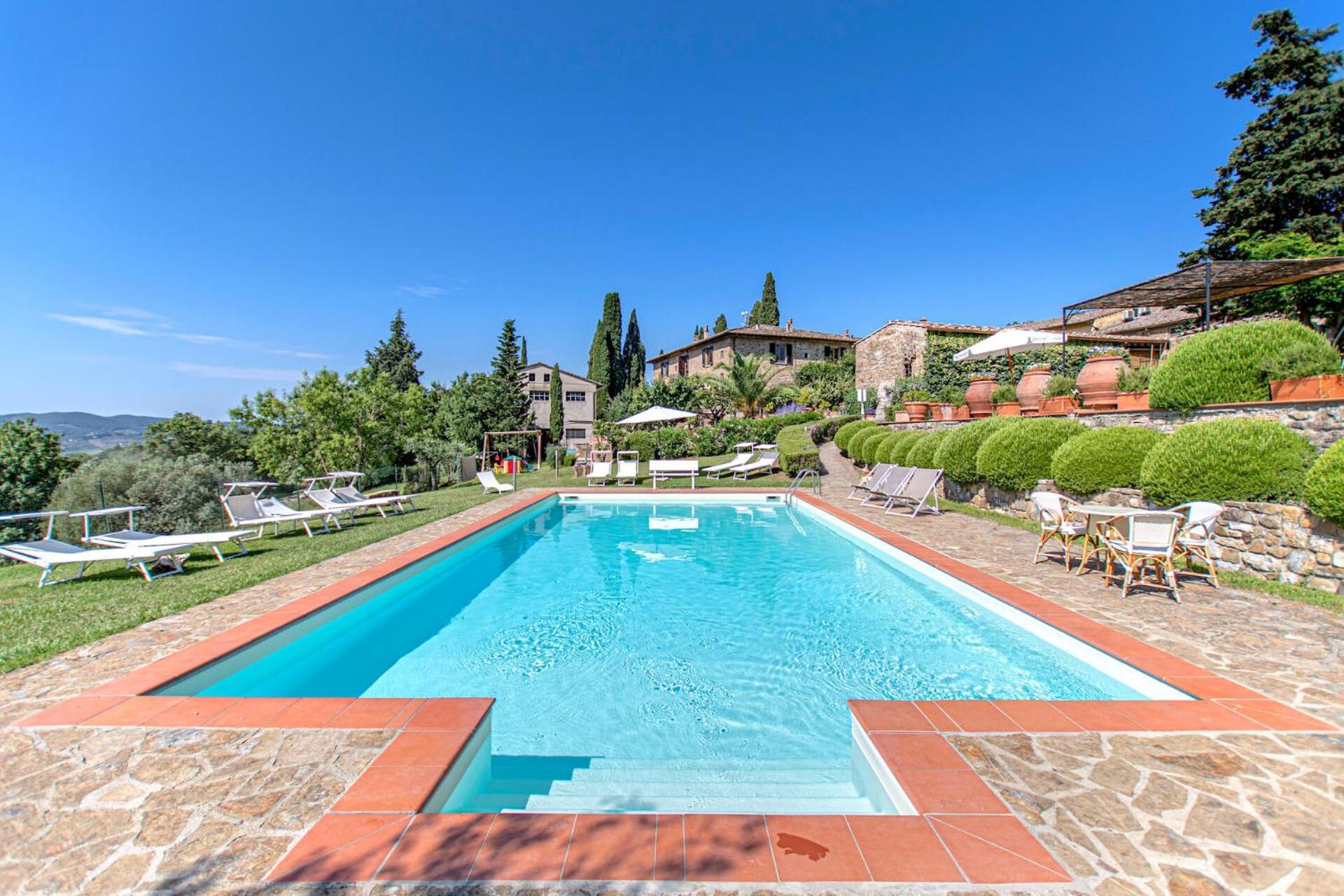 Agriturismo Fattoria Santo Stefano Greve in Chianti Dış mekan fotoğraf